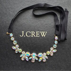 J. Crew aurora borealis ribbon necklace